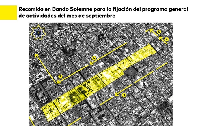 Anuncia Ayuntamiento de Morelia cierres viales por colocación de Bando Solemne