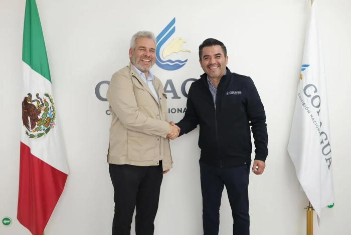 Anuncia Bedolla inversión de Conagua para sanear más agua residual en Jacona