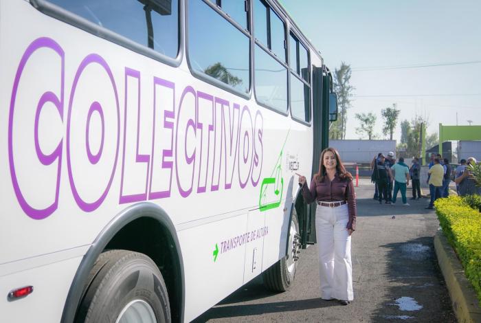 Anuncia Gladyz Butanda renovación de transporte en Morelia