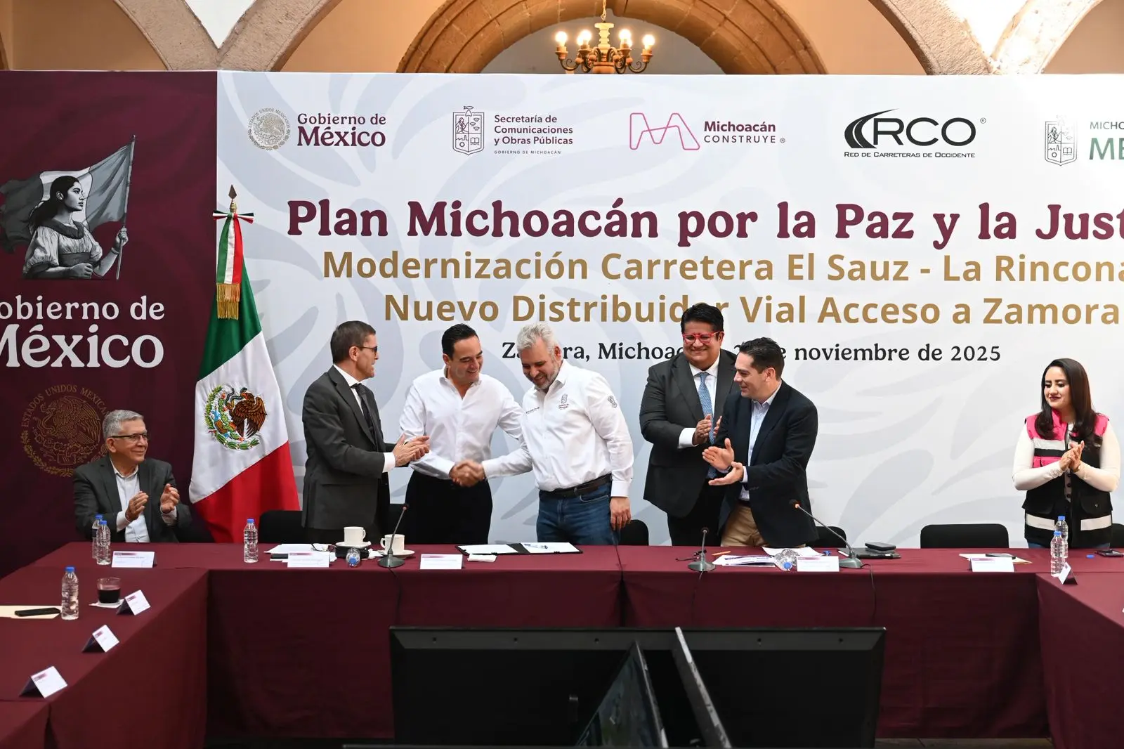 Anuncia Gobernador modernización de la Carretera El Sauz–La Rinconada y nuevo Distribuidor Vial de Acceso a Zamora