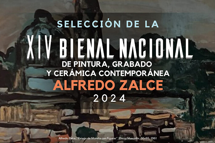 Anuncia Secum obras seleccionadas de la Bienal Alfredo Zalce