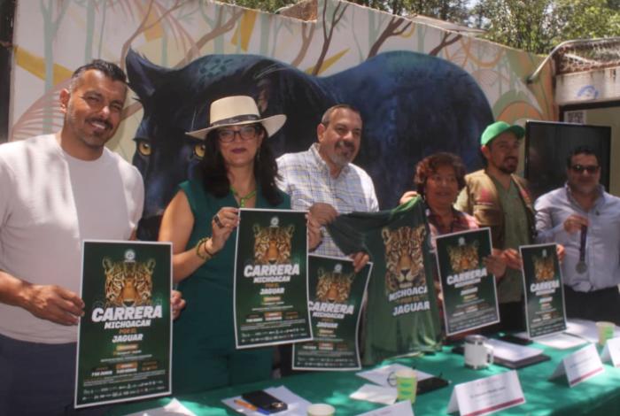 Anuncian carrera atlética para proteger al jaguar en Michoacán; esto trae el kit