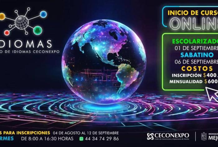 ¡Aprende inglés, francés o chino mandarín! En el Centro de Idiomas del Ceconexpo