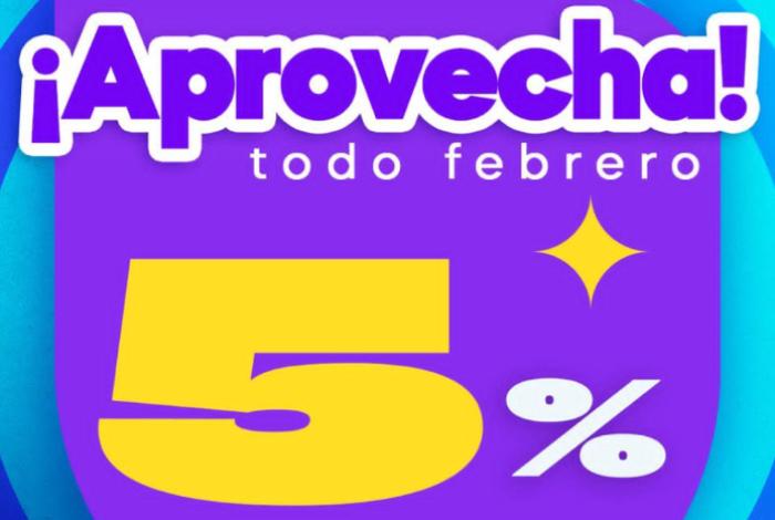 Aprovecha en febrero el descuento del 5% en pago de predial