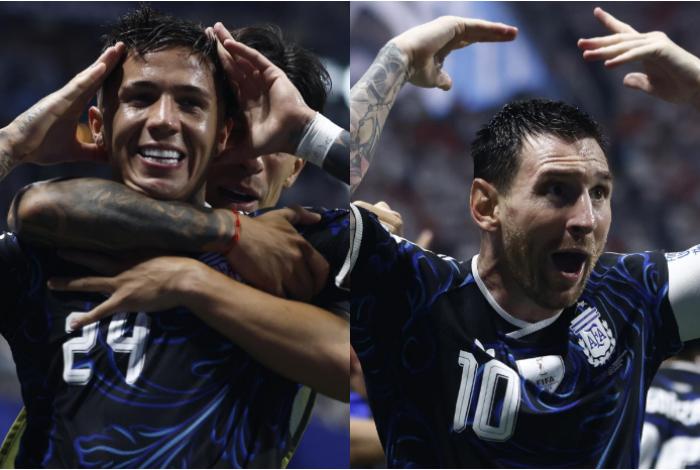 Argentina derrota a Inglaterra 2-1 y vuelve a la final del Mundial