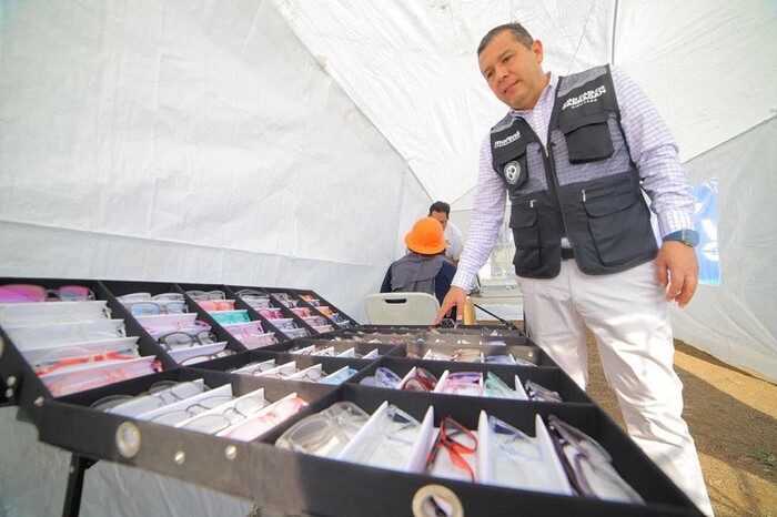 Arranca Barragán campaña de exámen de la vista gratis y lentes a bajo costo