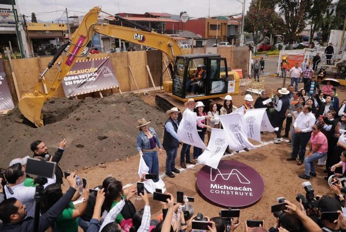 Arranca Bedolla construcción del DIF Uruapan con inversión estatal