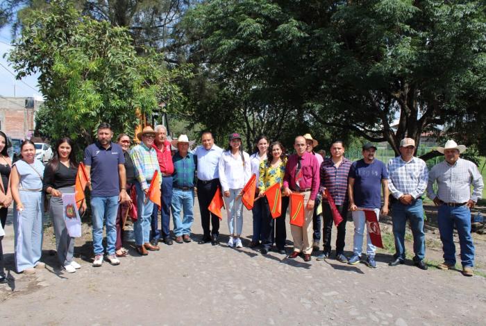 Arranca Conagua Michoacán obras de agua potable en Vista Hermosa