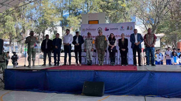 Arranca en Cuitzeo la Estrategia de Construcción de La Paz en Michoacán