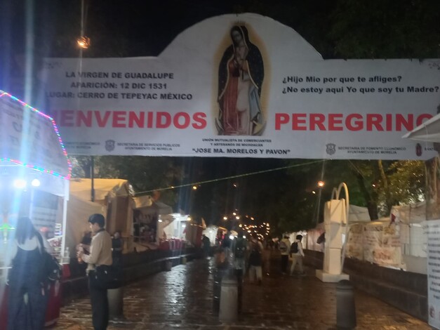 Arranca la fiesta guadalupana, en Morelia