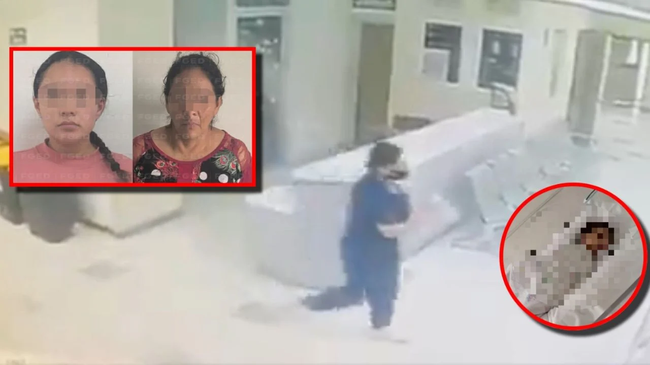 Arrestan a dos mujeres por el robo de una recién nacida en hospital de Durango