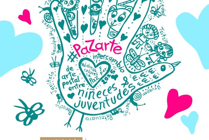 Arte postal llega al MACAZ; muestra reúne el talento de infancias y juventudes de 8 municipios