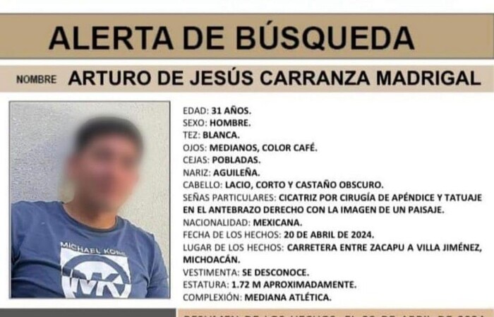 Arturo de Jesús fue localizado con vida; cuerpo en hidroeléctrica no está identificado