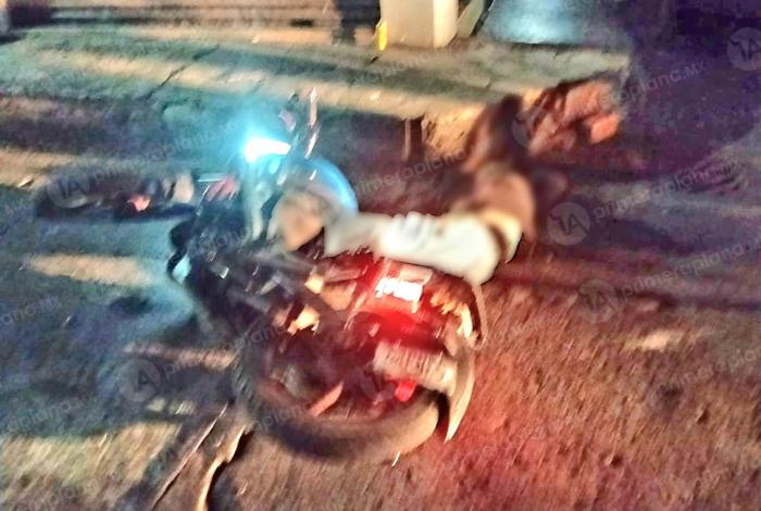 As3sin4n a motociclista en el centro de Zamora