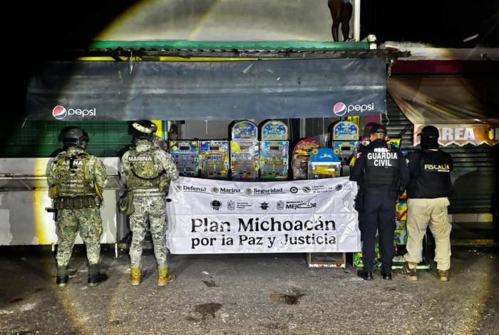 Aseguran 45 máquinas tragamonedas en cateos de LC