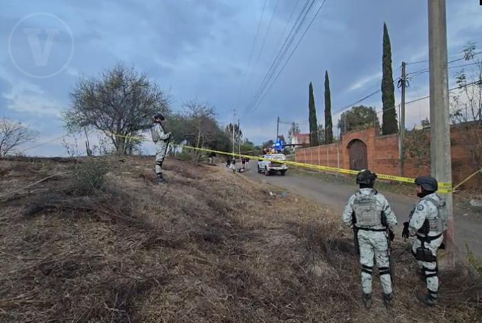 Asesinan a un motociclista en La Estancia, cerca de la carretera Morelia-Pátzcuaro