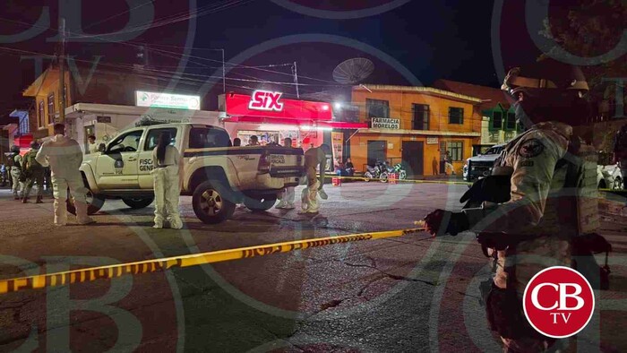 Asesinan a una persona en la plaza de Tenencia Morelos, al sur de Morelia