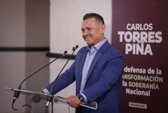 Aspirantes de Morena fuimos llamados a fortalecer trabajo territorial y evitar disputas internas: Carlos Torres Piña