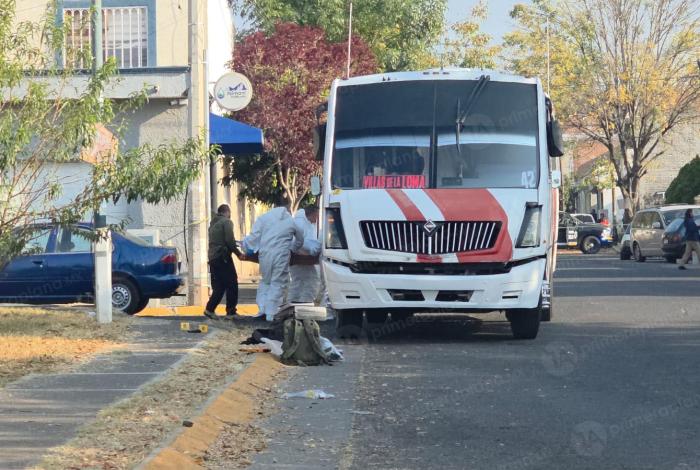 At4que arm4do contra camión Villas de la Loma deja un mu3rto, en Morelia