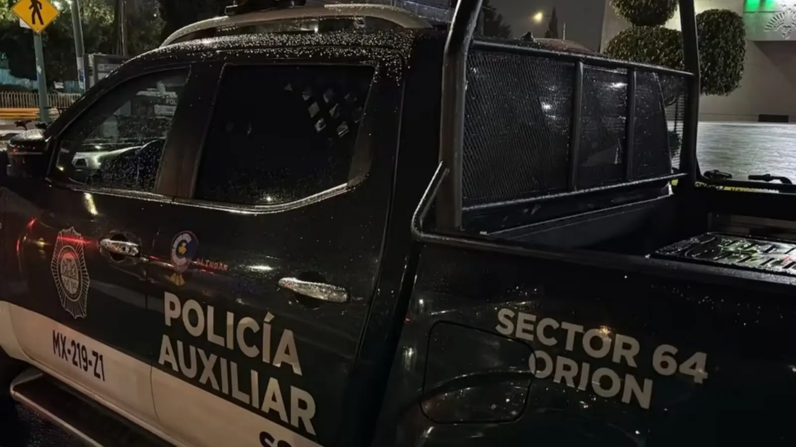 Atacan a balazos patrulla de policías en el Estado de México