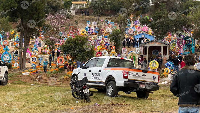 Ataque armado en panteón de Tenencia Morelos deja una mujer muerta y tres heridos