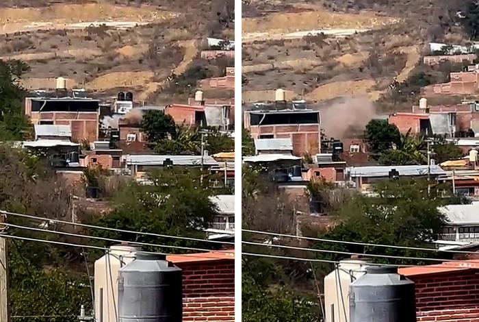 Ataque con drones a Cotija; hay cinco policías municipales heridos