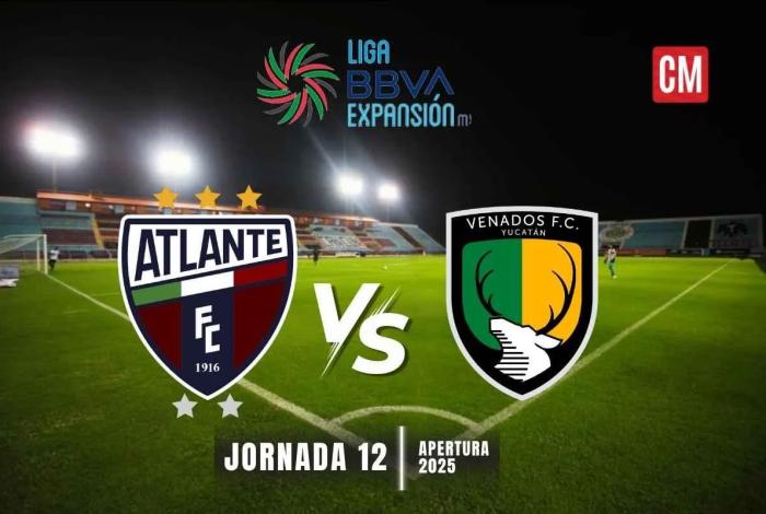 Atlante vs Venados: duelo que encenderá la Jornada 12 de la Liga Expansión MX