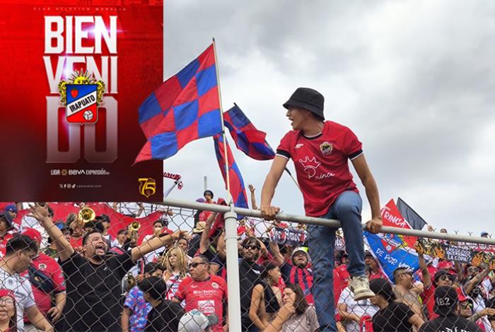 Atlético Morelia da la bienvenida al Club Irapuato a la Liga de Expansión