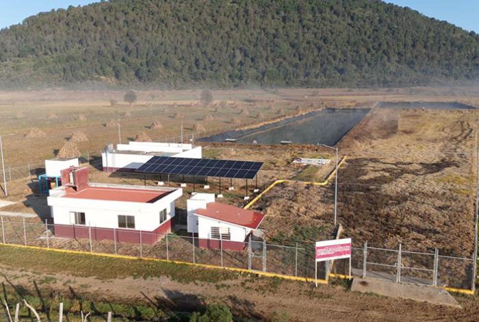 Autogobierno de Sevina estrena planta de tratamiento sustentable con energía solar