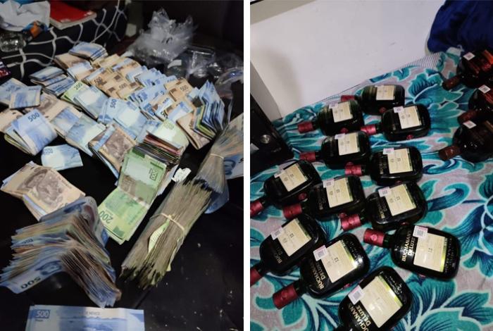 Autoridades aclaran que videos en los que se exhibe dinero y alcohol al interior del penal de Mil Cumbres no son actuales