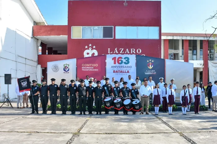 Autoridades Conmemoran 163° Aniversario de la Batalla de Puebla