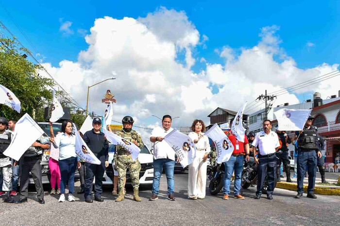 Autoridades Dan Banderazo a Operativo de Ordenamiento Vial