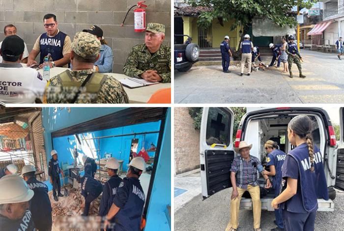 Autoridades evalúan daños en 24 municipios de Guerrero por efectos del sismo de magnitud 6.5