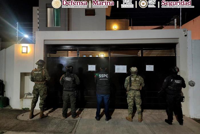 Autoridades federales detienen a seis personas dedicadas a la distribución de drogas sintéticas en Colima.