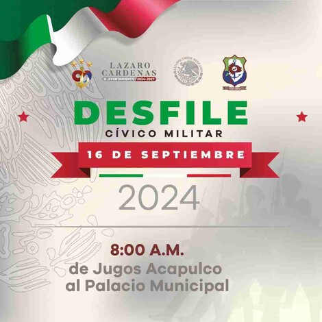 Autoridades Invitan a Presenciar el Desfile por el 214 Aniversario de la Independencia