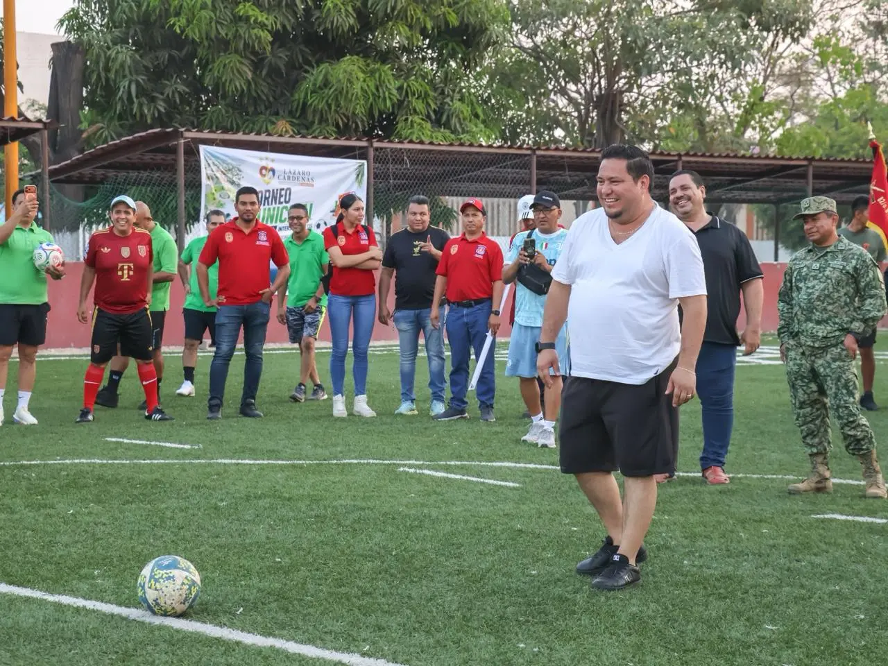 Autoridades Municipales Inauguran Torneo InterSindicatos 2026
