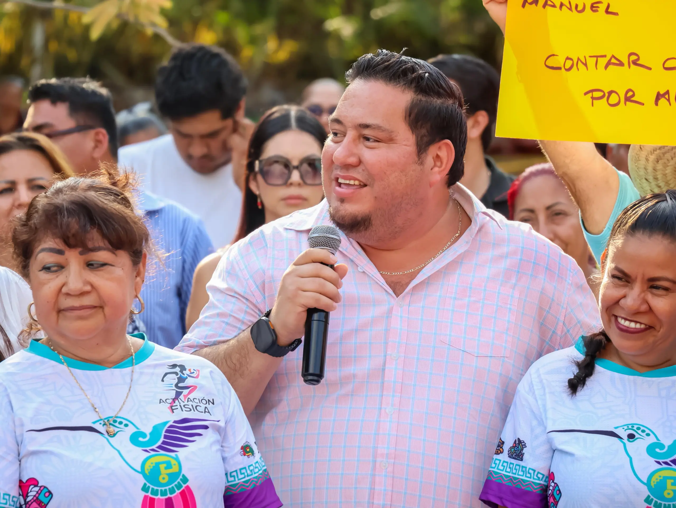 Autoridades Reaperturan Unidad Deportiva en Aníbal Ponce