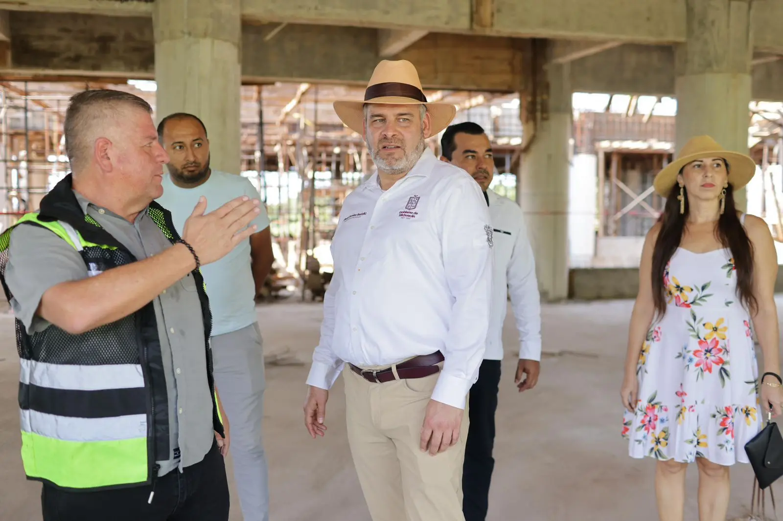 Avanza construcción de la Universidad Politécnica de Aquila: Bedolla