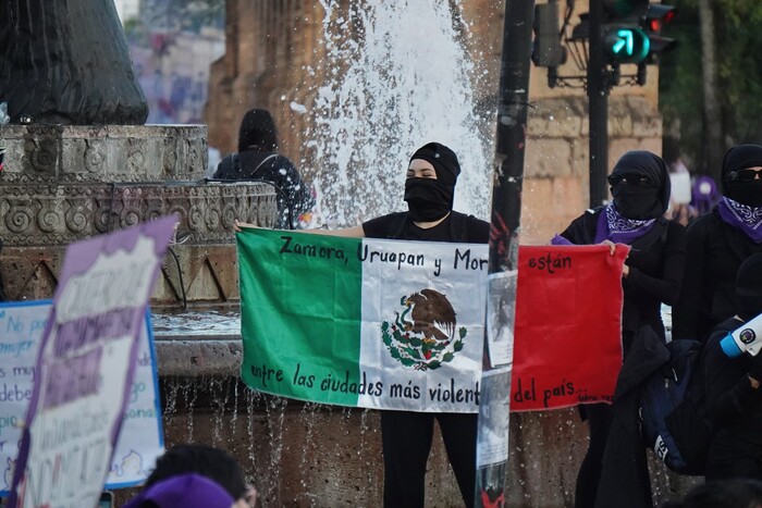 Avanza Frente Violeta hacia el Centro Histórico