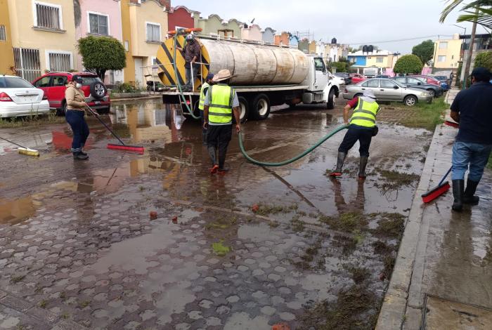 Avanza limpieza en Hacienda Tiníjaro, tras lluvias recientes