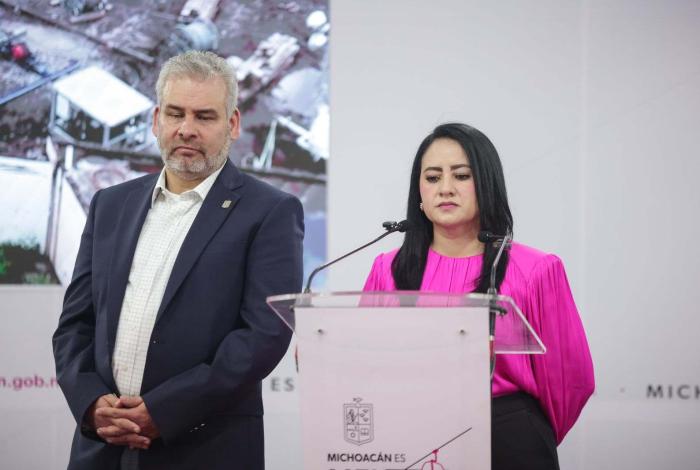 Avanzan en tiempo y forma las obras que realiza el Gobierno estatal en Uruapan: Bedolla