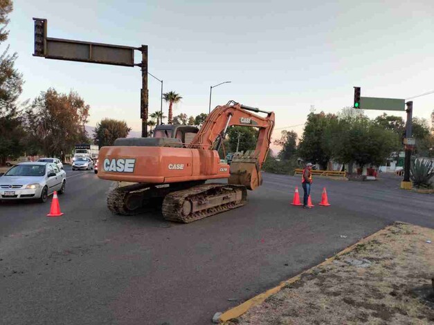 Aviso vial por trabajos de limpieza preventiva en el dren Barajas