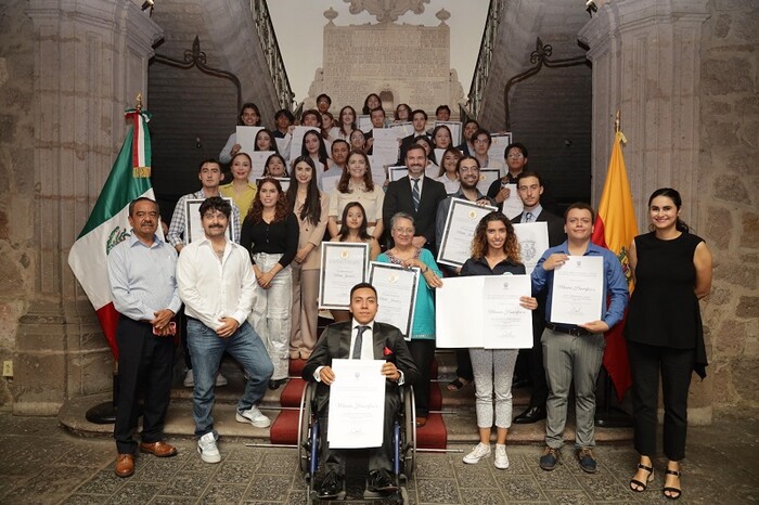 Ayuntamiento de Morelia entrega Reconocimientos al Mérito Juvenil 2024