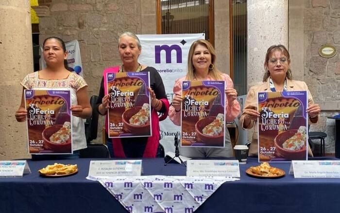 Ayuntamiento de Morelia invita a la tradición culinaria de la 3ra. Feria del Uchepo y la Corunda