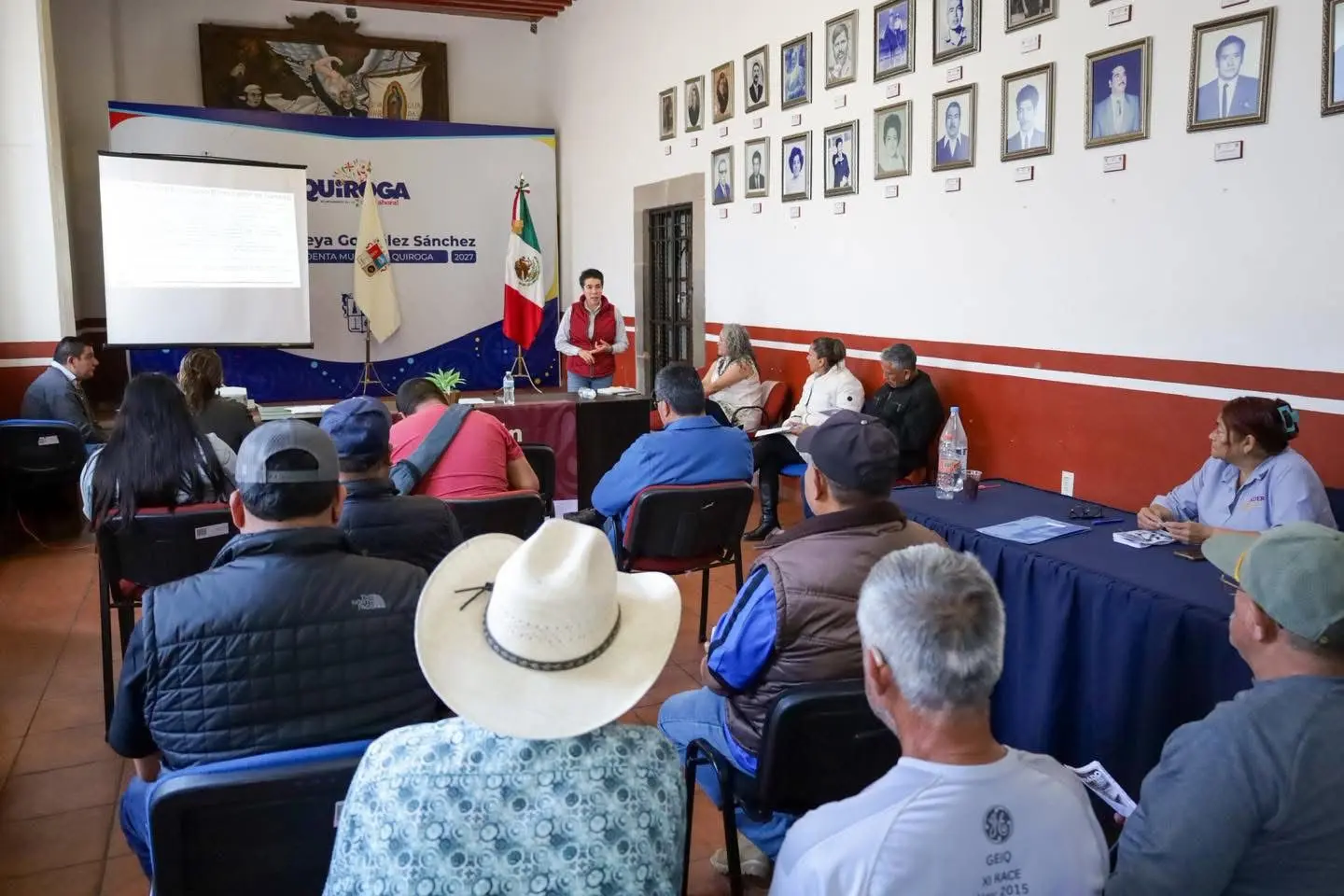 Ayuntamiento de Quiroga suma esfuerzos con el Gobierno del Estado para impulsar el campo: Alma Mireya González