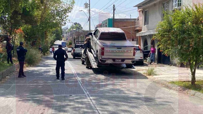 Balacera en la Soledad deja una camioneta recuperada y un detenido