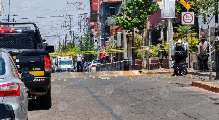 Balean a un hombre en Santa María de Guido, Morelia