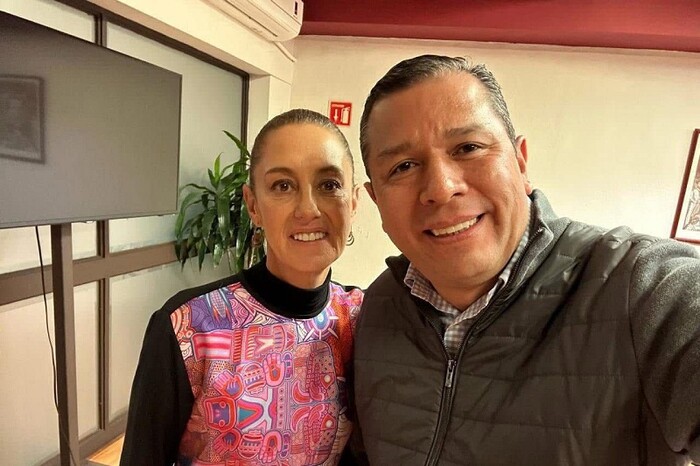 Barragán reconoce liderazgo de la presidenta Claudia Sheinbaum en la defensa de México