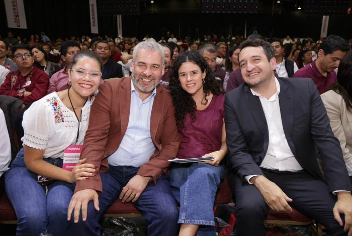 Bedolla mantiene rumbo de la 4T en Michoacán: Carolina Rangel