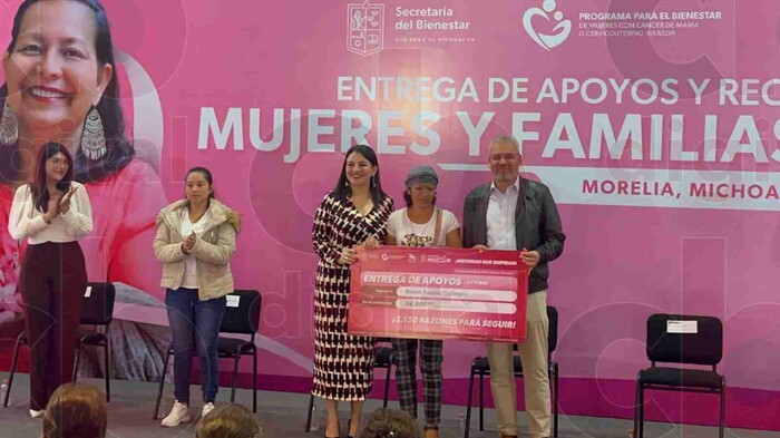 Bedolla presentará reforma para volver constitucionales los programas de apoyo a personas con cáncer